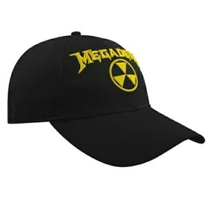 Megadeth Radioactive Hazard Logo Baseball Hat